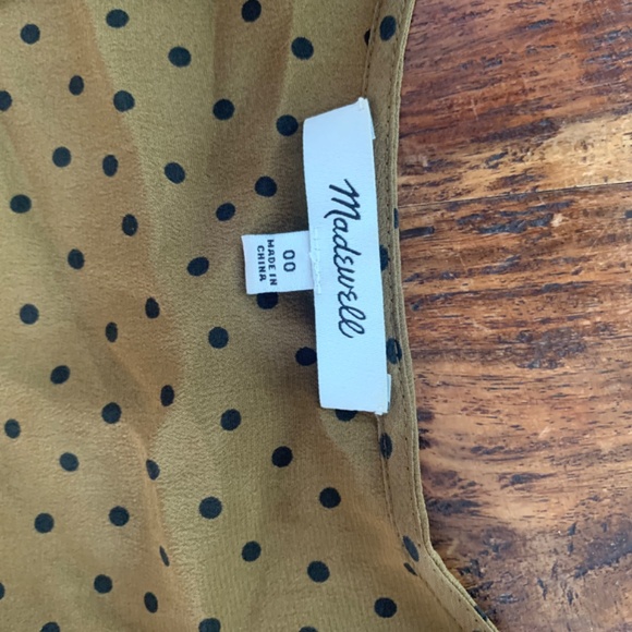 Madewell ruffle sleeve blouse - Picture 2 of 2